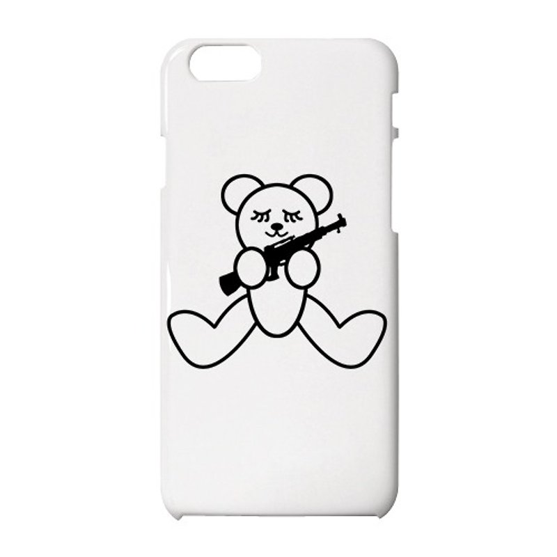 teddy iPhone case - スマホケース - プラスチック ホワイト