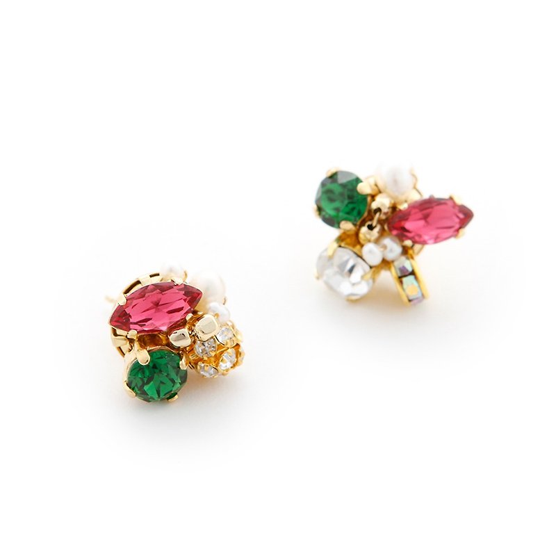 【Luce Costante】Petit Earring LC-1597 - Earrings & Clip-ons - Other Metals 