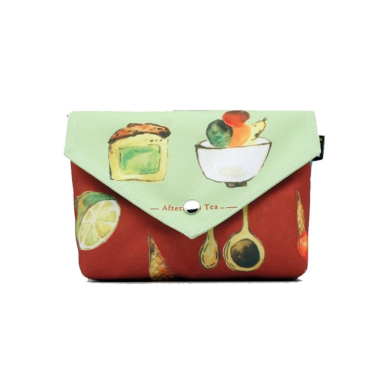 BLR BB Bag MEG HSU [ Tea time ] - Messenger Bags & Sling Bags - Polyester Brown