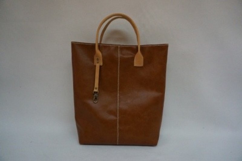 Feel full leather tote bag a/color out of stock - กระเป๋าถือ - หนังแท้ 