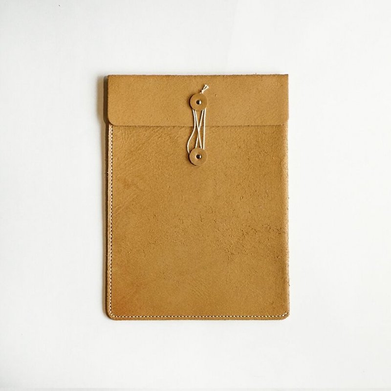 Leather Handmade Document Bag-M | Hender Scheme - Folders & Binders - Genuine Leather Multicolor