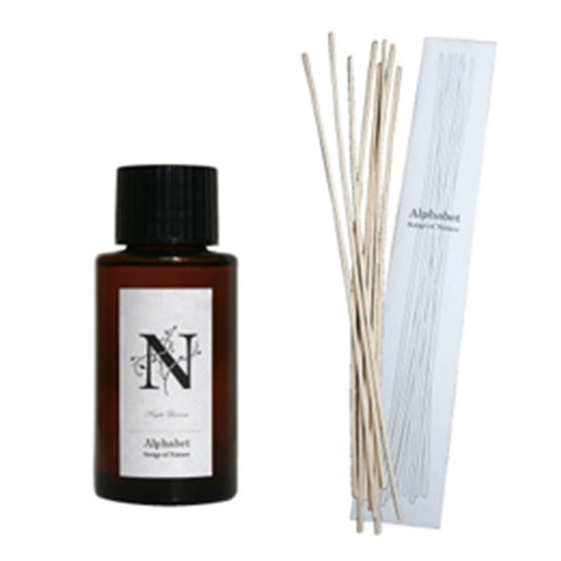 Art Lab - Alphabet Reed Diffuser - N - Fragrances - Other Materials Brown
