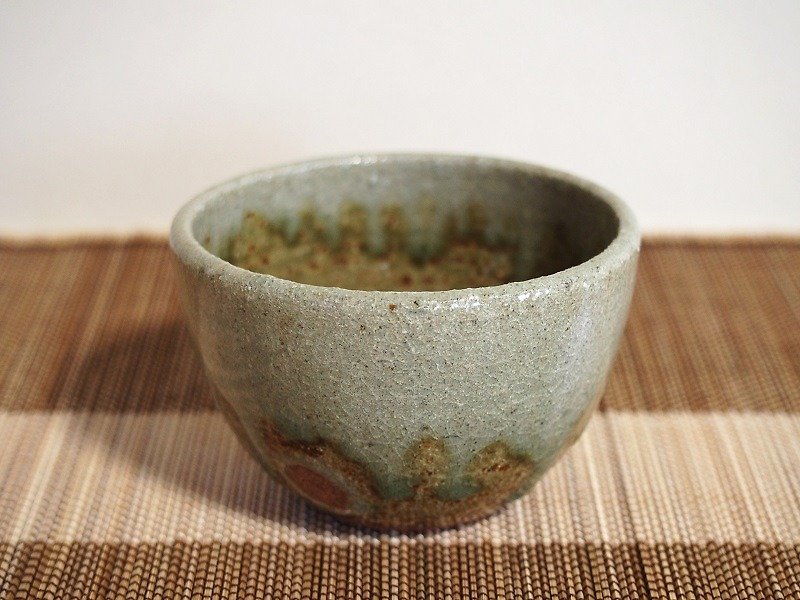 Sake look _yg1-015 - Pottery & Ceramics - Other Materials Green