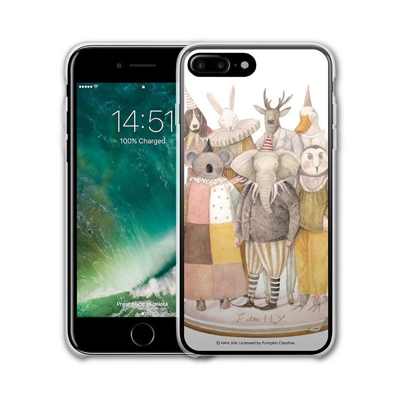 AppleWork iPhone 6/7/8 Plusオリジナルデザインケース -  Nanjun PSIP-363 - スマホケース - プラスチック カーキ