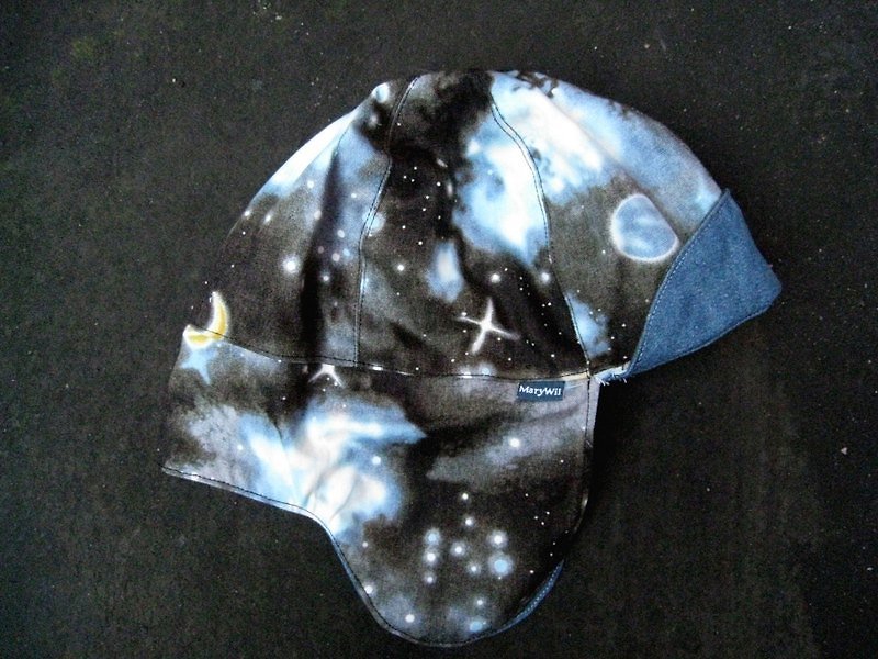 MaryWil獨家手做飛行員帽-飛到宇宙 - 帽子 - 其他材質 多色
