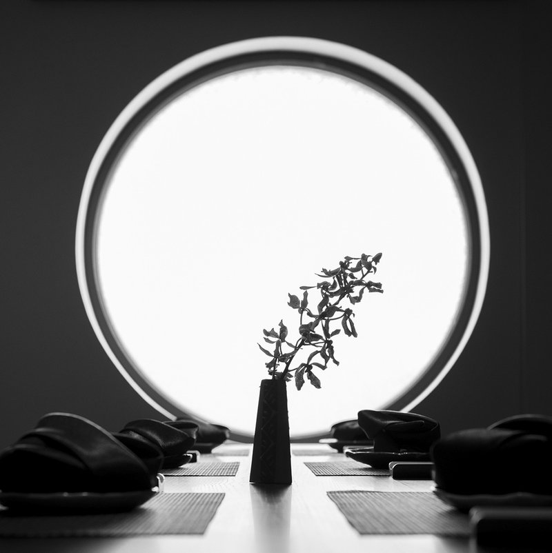 [踏拾](apo手工影像明信片-花[黑白1][4~10版] - 卡片/明信片 - 紙 白色