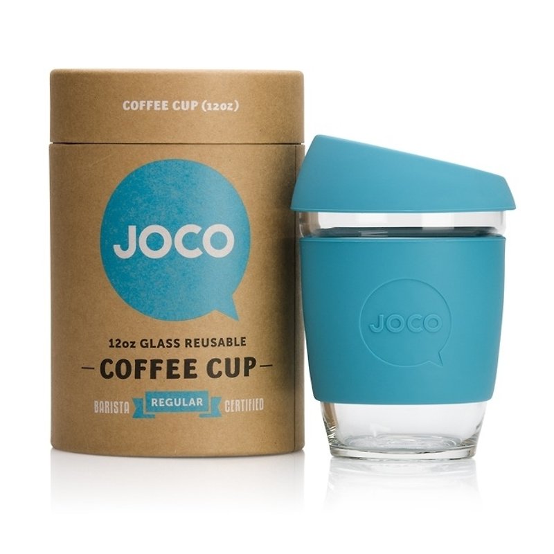 JOCO - 城市隨行杯12oz(藍色) - 咖啡杯 - 玻璃 