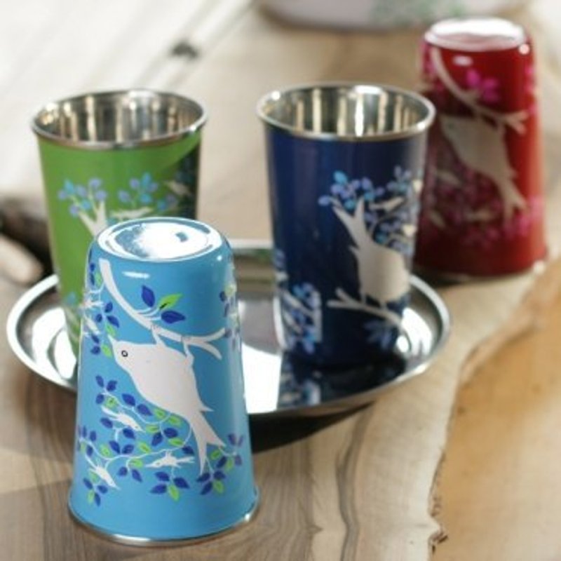 不鏽鋼手繪杯 - 茶具/茶杯 - 其他金屬 