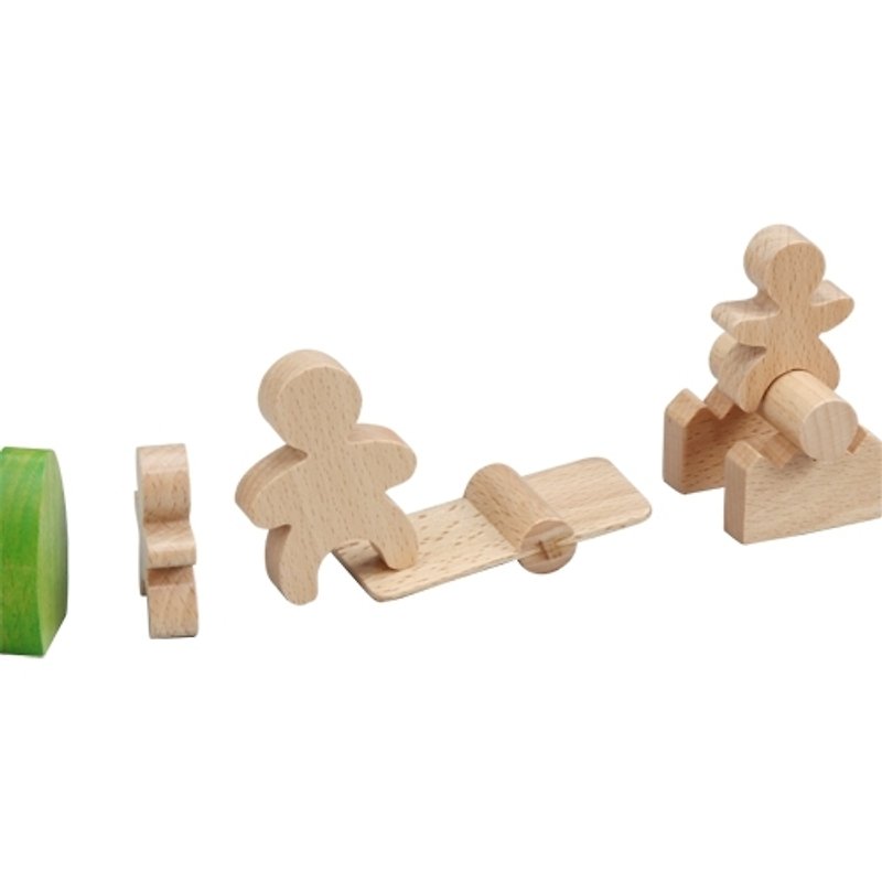ファミリードミノシーソー（こどもの日は12％オフ） - 知育玩具・ぬいぐるみ - 木製 