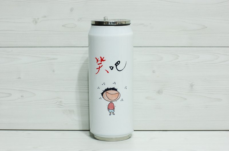 [Thermos] laugh (customized) - อื่นๆ - โลหะ ขาว