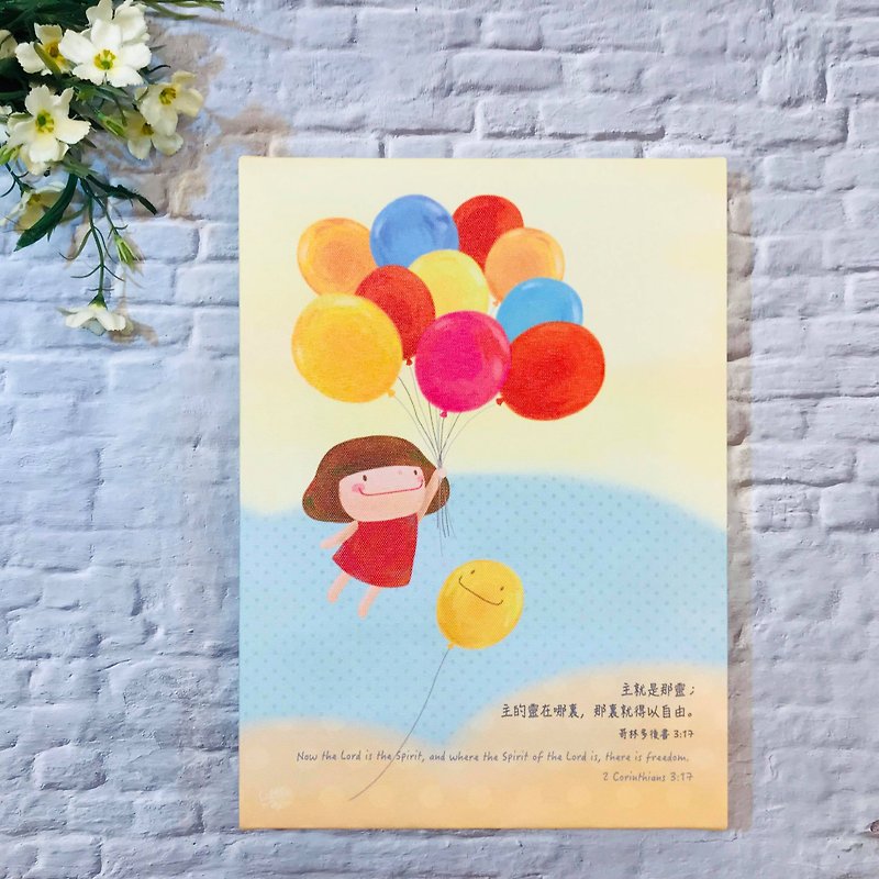 Gospel Unframed Painting-[Free] - Posters - Other Materials Yellow