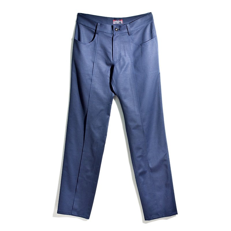 Vega.Navy / L-Pant ＊size L - กางเกงขายาว - วัสดุอื่นๆ สีน้ำเงิน