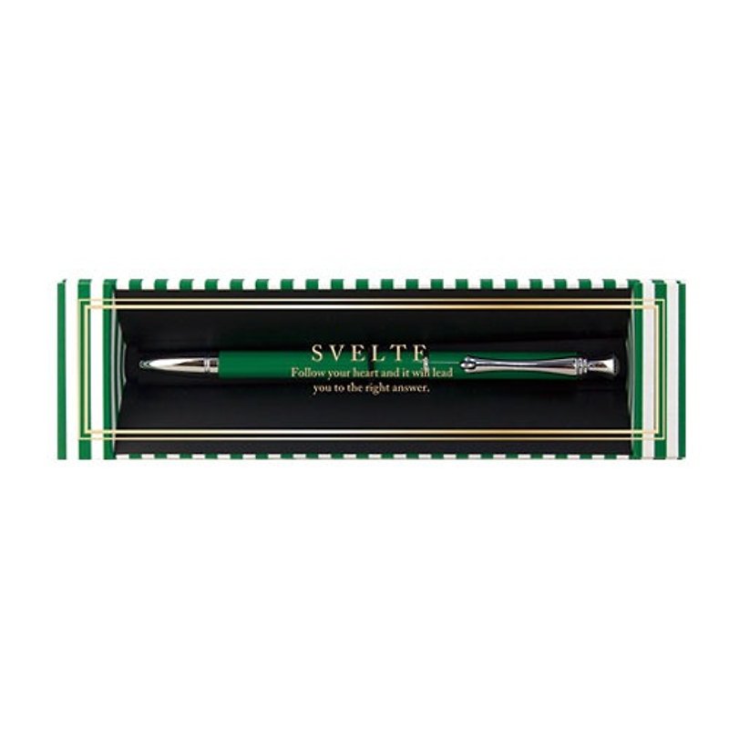 Japan [LABCLIP] Svelte Series Gift Pen Gift Box / Green - ปากกา - โลหะ สีเขียว