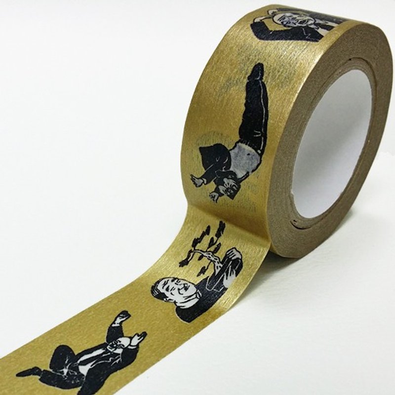 กระดาษ มาสกิ้งเทป สีทอง - Kurashiki intention and paper tape [Ou Jisang - gold (12131-07)]
