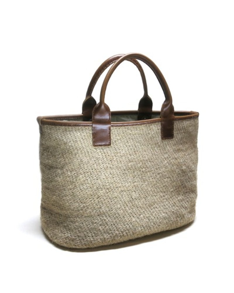 Nenn Bag - Handbags & Totes - Cotton & Hemp Khaki