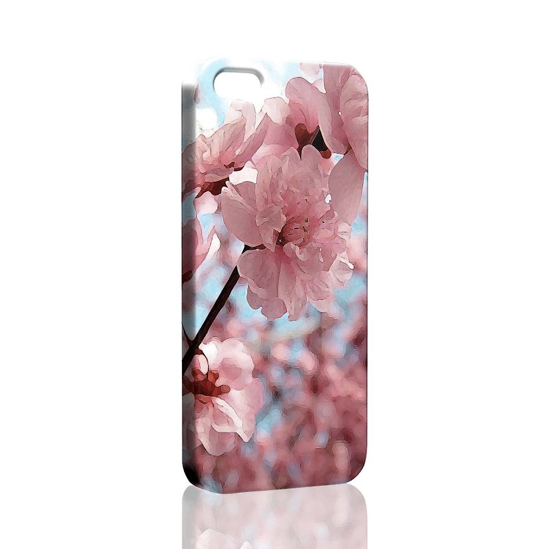 Custom Samsung S5 S6 S7 note4 note5 iPhone 5 5s 6 6s 6 plus 7 7 plus ASUS HTC m9 Sony LG g4 g5 v10 phone shell mobile phone sets phone shell phonecase under the cherry blossoms - เคส/ซองมือถือ - พลาสติก สึชมพู