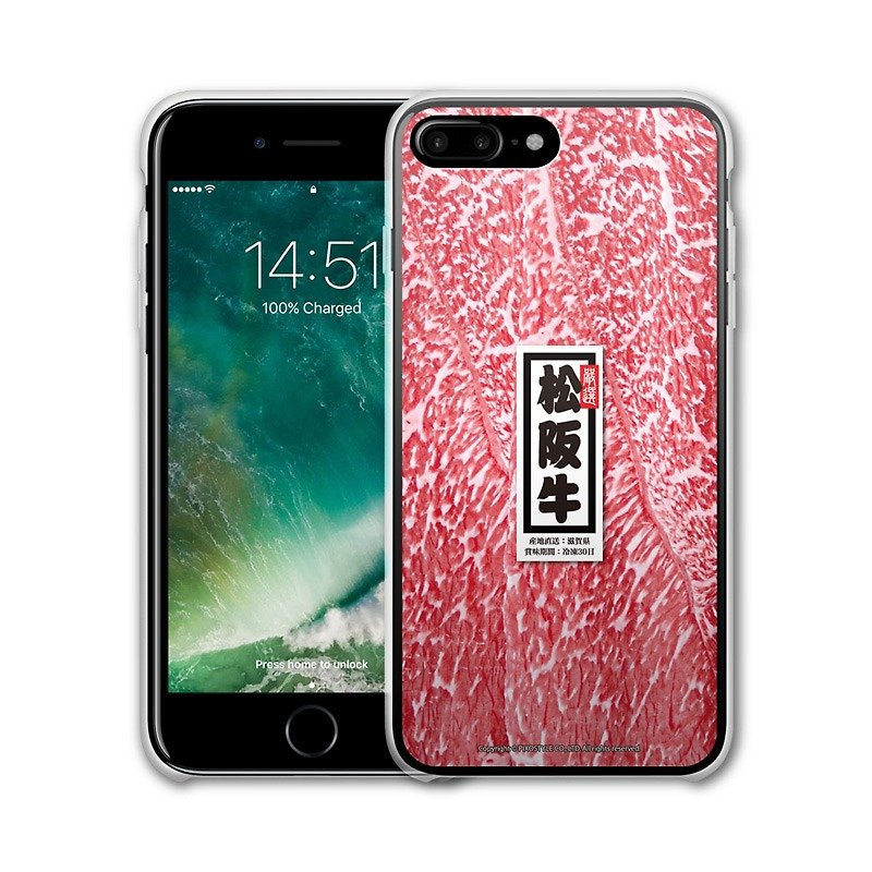AppleWork iPhone 6/7/8 Plus original protective case - Matsusaka beef PSIP-149 - Phone Cases - Plastic Red