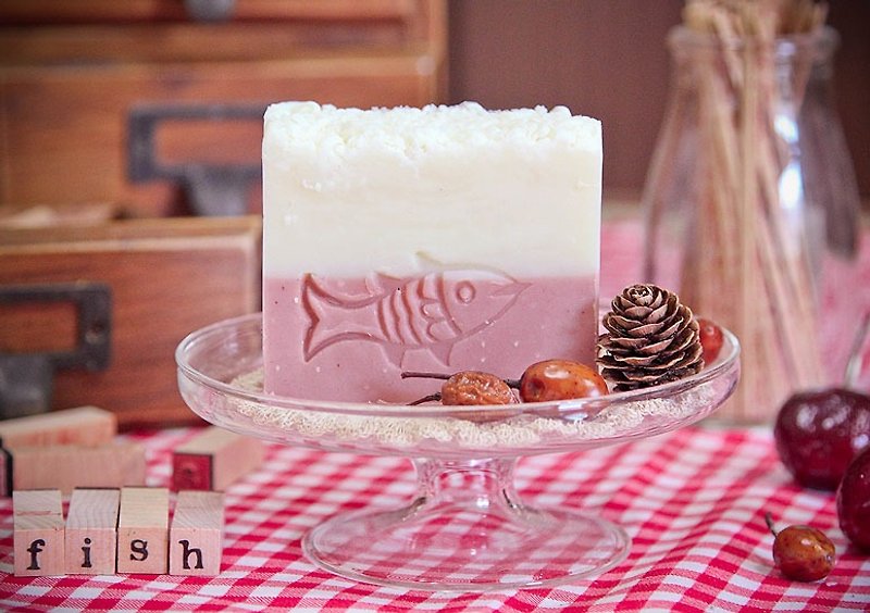Happiness Ocean (Rose) Handmade Soap - Body Wash - Plants & Flowers Pink