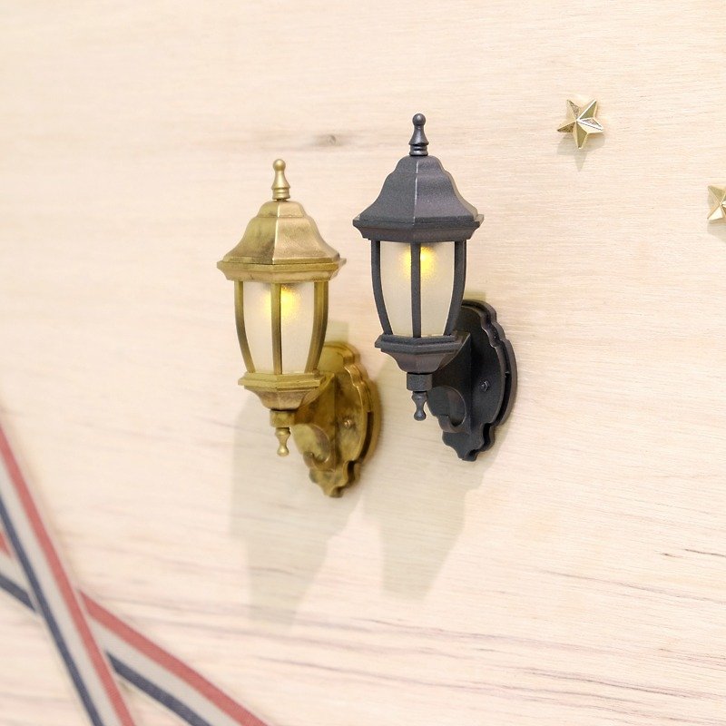 Heart-shaped micro-organisms linked to the mini-wall lamp hook hope (fashion black + classical gold) - แม็กเน็ต - พลาสติก สีทอง