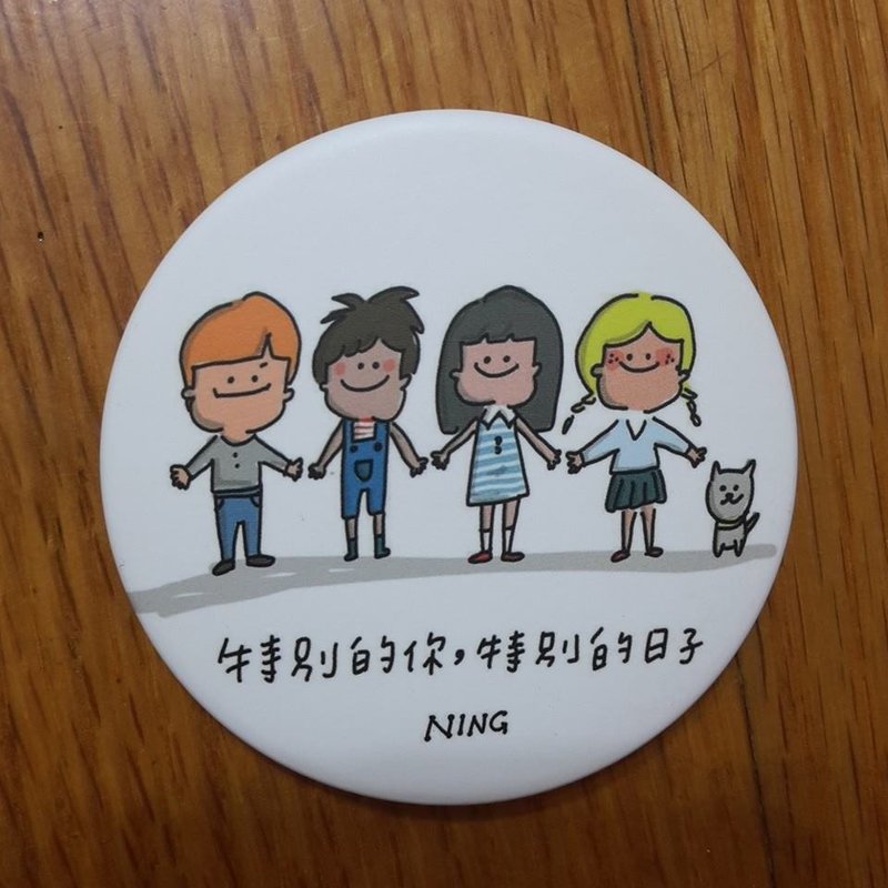 徽章/別針-特別(5.6cm) - 其他 - 其他材質 