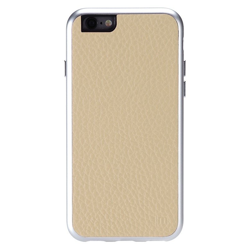 AluFrame Leather Calse for iPhone 6/6s - Phone Cases - Genuine Leather Khaki