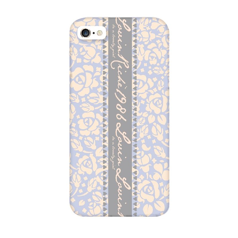 Romantic purple rose phone shell - Phone Cases - Other Materials Purple