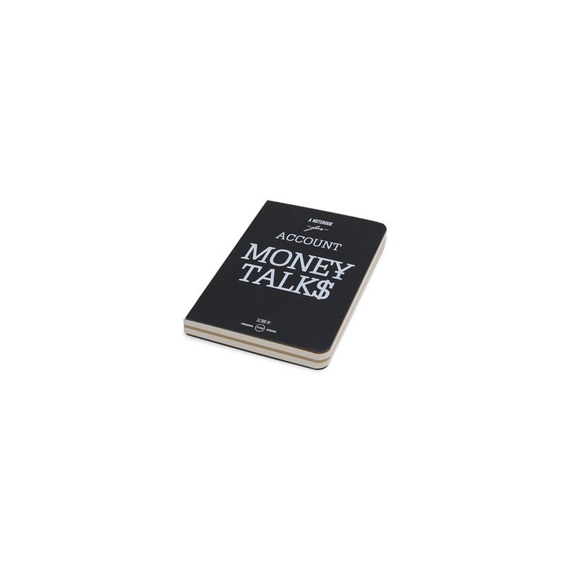 九口山原創document生活主題系列256page賬本-Money Talks - 筆記本/手帳 - 紙 黑色