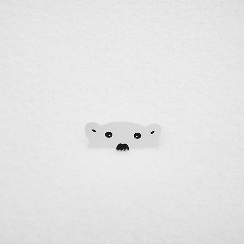 superB studio 熊出沒注意! 貼紙 •ᴥ• 北極熊