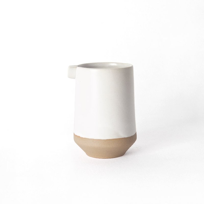 流域茶器 - クリーマー - 急須・ティーカップ - その他の素材 ホワイト