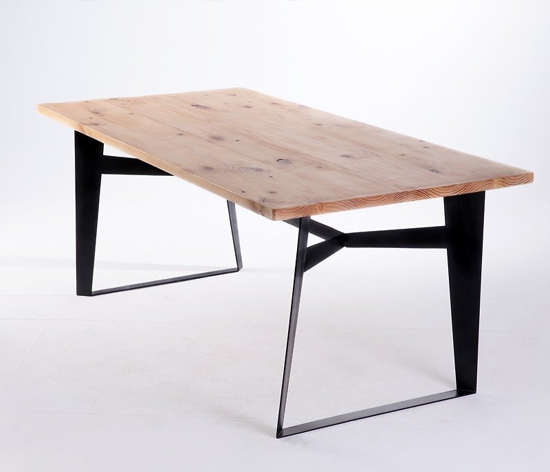 工業風造型桌腳會議桌/工作桌_樣式A - 其他 - 其他金屬 卡其色