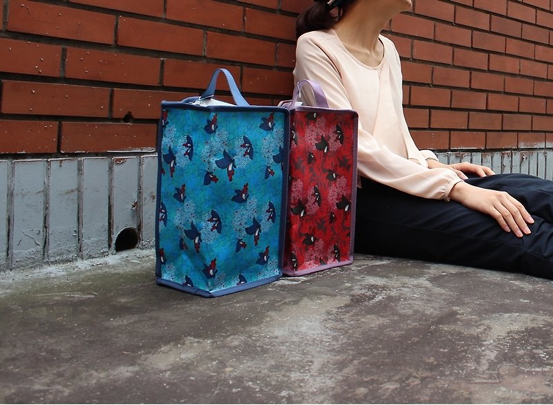 TAIWAN DNA Dual storage bag - 揚花マラホ - 収納用品 - プラスチック 多色
