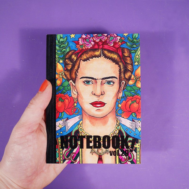 Frida Kahlo - Blissful Booklet - Cards & Postcards - Paper Multicolor