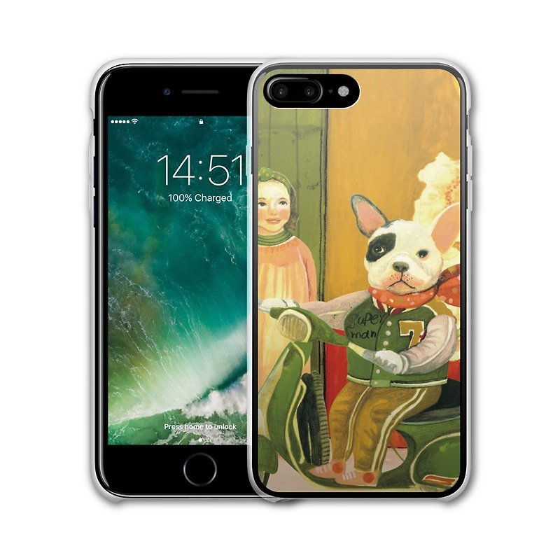 AppleWork iPhone 6/7/8 Plus Original Design Case - Nanjun PSIP-359 - เคส/ซองมือถือ - พลาสติก สีกากี