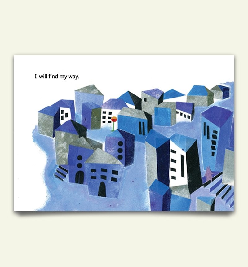 [LittleTree's] illustration postcard -My Way - Cards & Postcards - Paper 