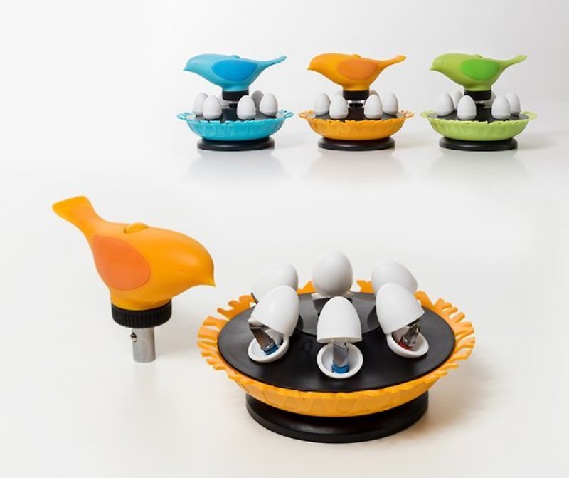 鳥巢 時尚家居工具組 - 裝飾/擺設  - 塑膠 橘色