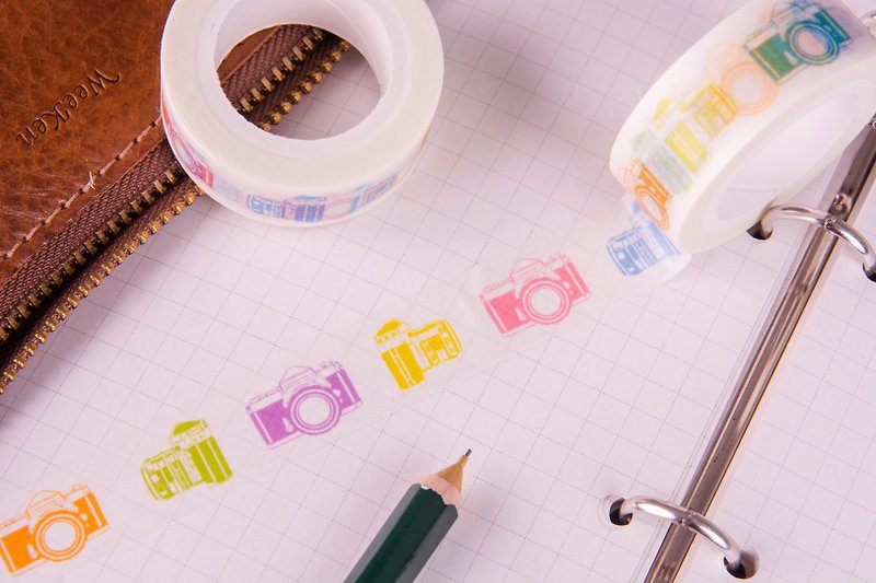 Washi Tapes - Nikkormat FTn - Washi Tape - Paper Multicolor