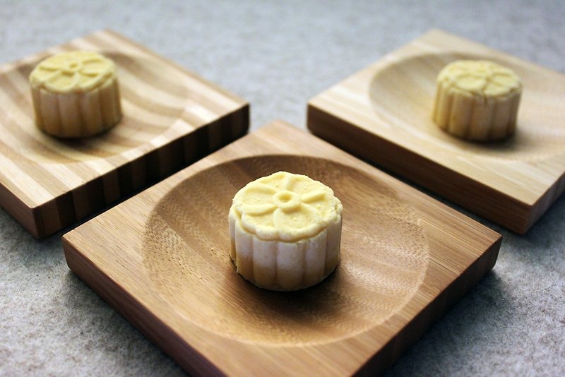 Bamboo dish | multi-purpose dish | coaster | snack plate | jewelry plate | Taiwan production | unique | afternoon tea is a good helper | - จานเล็ก - ไม้ไผ่ สีนำ้ตาล