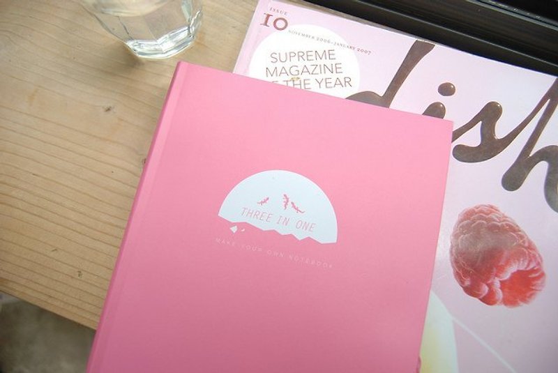 三合一萬用手札-粉紅 - Notebooks & Journals - Paper Pink