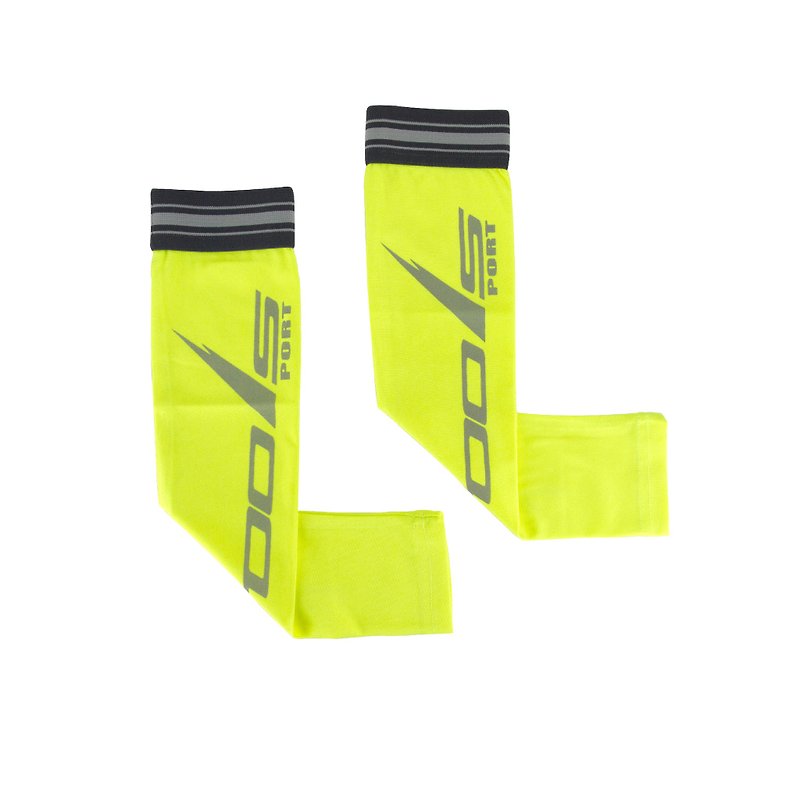✛ tools ✛ luminous arm sleeve fluorescent color :: :: :: Lightweight and comfortable night :: :: jogging motion fluorescent yellow # # 150310-07 - ถุงมือ - วัสดุอื่นๆ สีเหลือง
