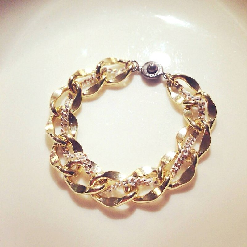 ♦Bracelet ♦~♥ Little Universe-Roasted Rose Gold+ Fine Platinum ✿ - Bracelets - Other Metals White
