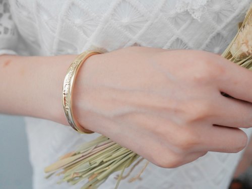 Method Oops bucket type Bronze sheet Rose Gold bracelet xC - Chinese Valentine&amp;#39;s Day gift -