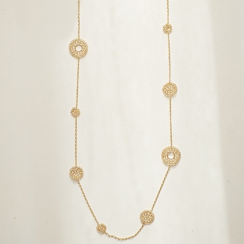 Kirakira (F) Necklace - สร้อยคอ - โลหะ สีทอง