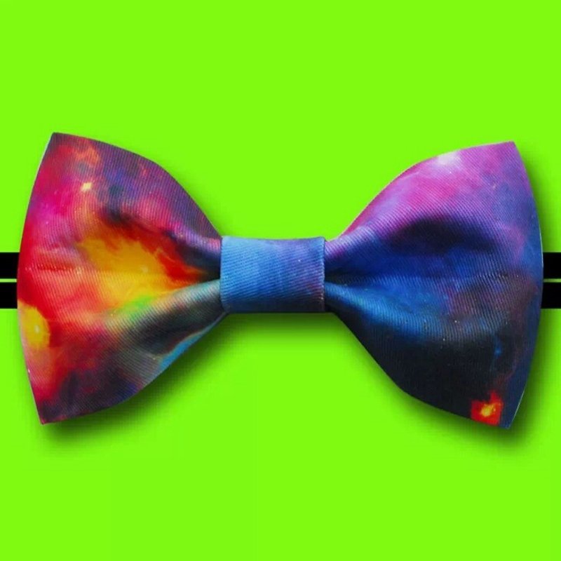 Independent design stamp series tie Bow Tie ID 064 - Ties & Tie Clips - Other Materials Multicolor