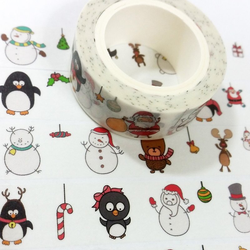 Masking Tape Christmas Animals - Washi Tape - Paper 