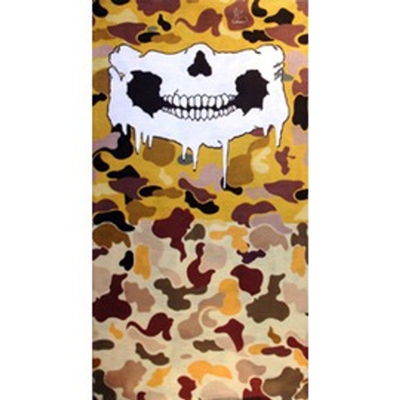 Camouflage personality multifunction scarf - Other - Other Materials Orange