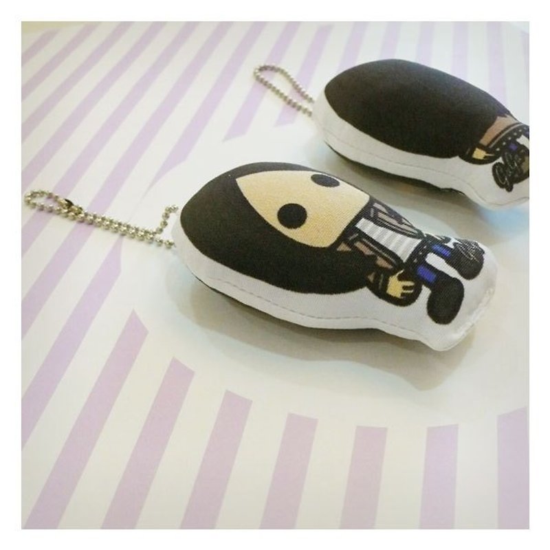 Sided baby ◐ friends Charm ((Fang)) ☌ cool girl - Charms - Other Materials 