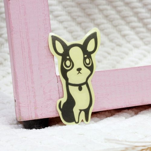 NINKYPUP [反光貼紙] 吉娃娃 Chiwawa 6.6*3.2 cm