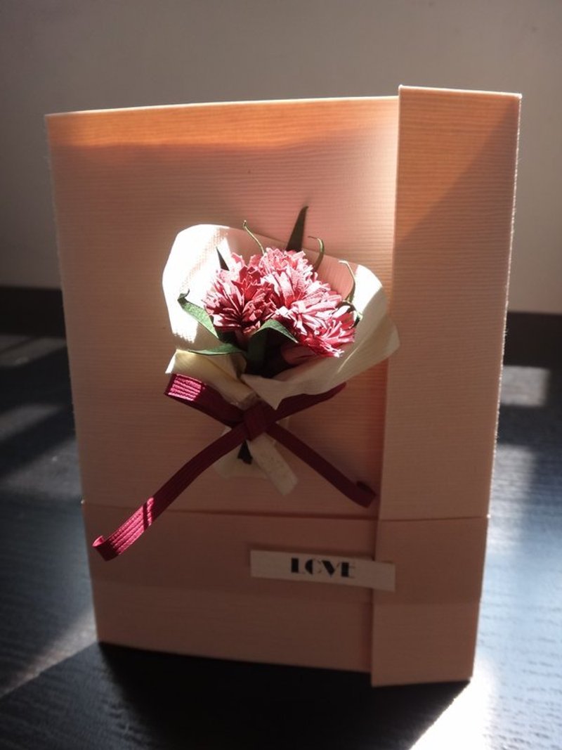 Mother's Day gift [mother. Flower] - การ์ด/โปสการ์ด - กระดาษ สึชมพู