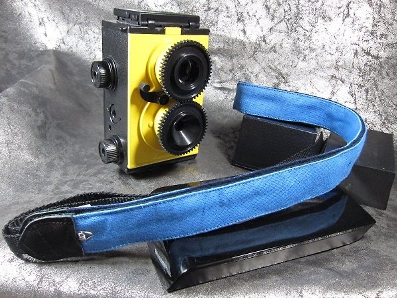 " blue sky " diastolic pressure strap camera strap Ukulele Camera Strap - Camera Straps & Stands - Other Materials Blue