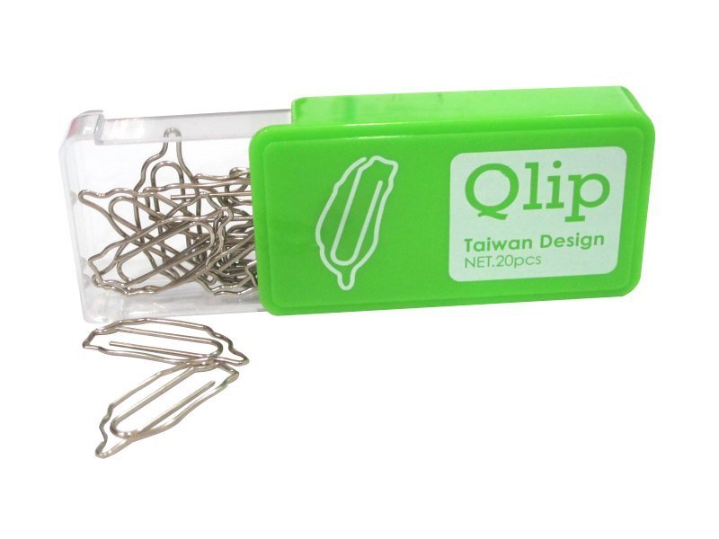 蔣堂‧Qlip造型迴紋針-台灣款 - 其他 - 其他金屬 綠色